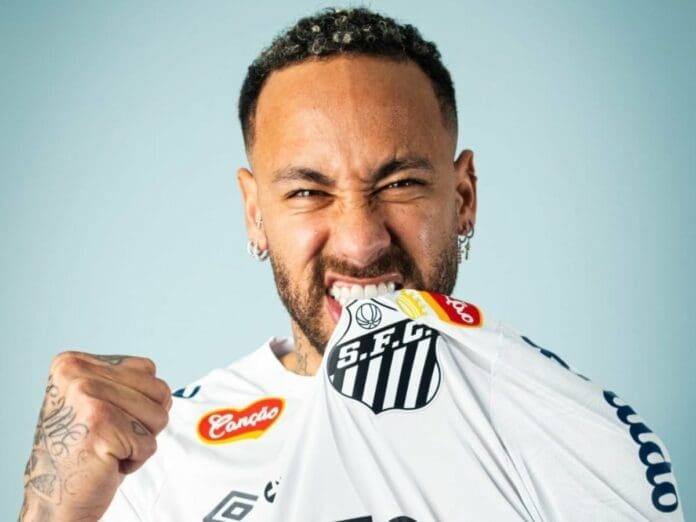divulgacao santos futebol clube Neymar no Santos
