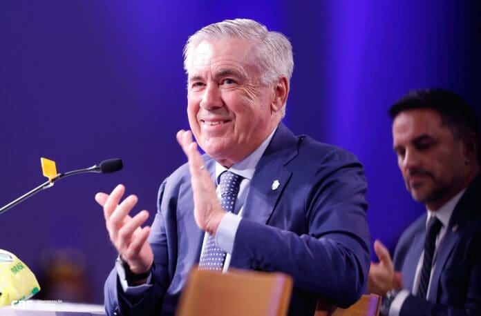 rafael ribeiro cbf Carlo Ancelotti cbf