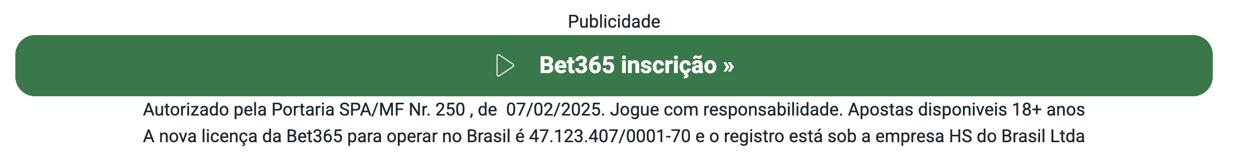 Bet365 button
