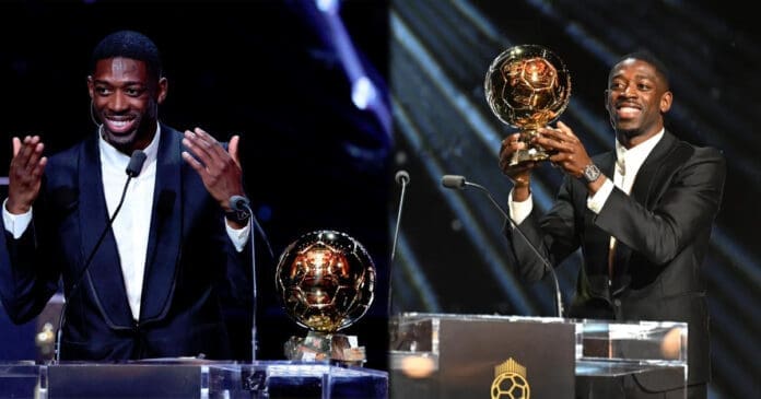 Dembele wins Ballon dOr 2025
